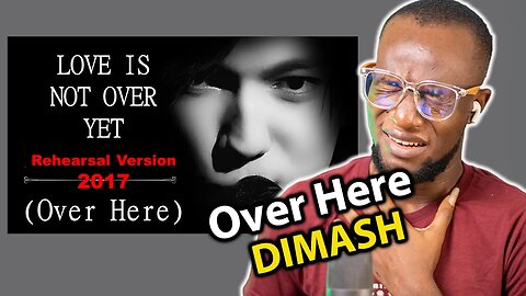 SO EMOTIONAL - DIMASH | Over Here | I DIDN'T EXPECT IT ( HE DESERVES AN AWARD ) | REACTION