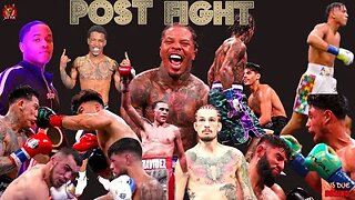 GERVONTA DAVIS STOPS RYAN GARCIA IN 7TH🦍| MORRELL GETS BRUTAL KO CALLS OUT DAVID BENAVIDEZ😤 #news