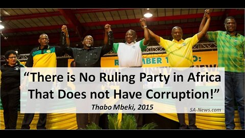 "You Accessed Power to Put Money in Your Pocket & Are Stealing Public Resources!" Mbeki to NDZ 2014