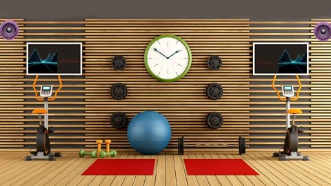 New Year Home Gym Ambience/ 10 UPBEAT MOTIVATIONAL MUSIC for Workout