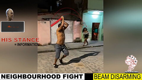 Disarming a blunt weapon during a chaotic neighbour fight | RVFK self-protection
