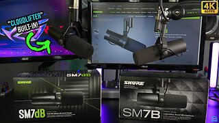 SHURE SM7dB 🔥 THE NEW LEGEND IS HERE - Full Microphone Review & SM7dB vs. SM7B 🔥