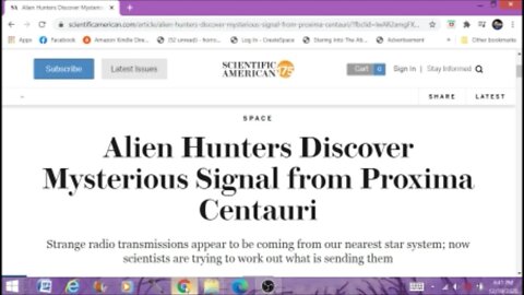 Alien Hunters Discover Mysterious Signal From Proxima Centauri Paranormal News