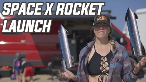 Ep2: SpaceX Rocket Launch & Explosion, Power Parargliding, Beach Life /Van Life /Nomad Family