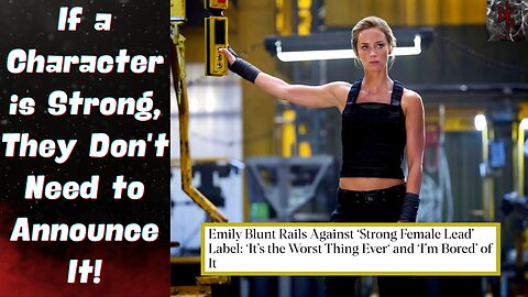Emily Blunt Is as Tired With the "Strong Female" in Hollywood More Than Anyone!