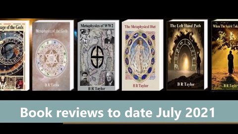 Book reviews to date July 2021