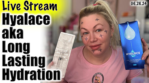 Live Full Face Hydration with Hyalace, Profhilo Dupe, AceCosm | Code Jessica10 Saves you money