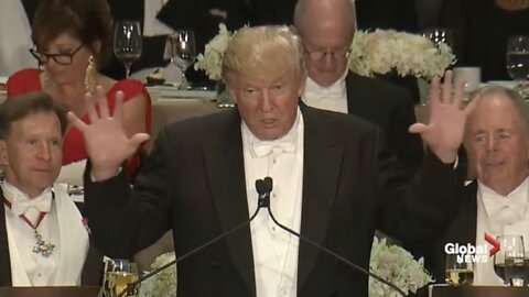 Presidential Candidate Trump Speaks at 2016 Al Smith Charity Dinner