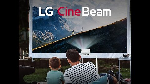 LG CineBeam PF510Q Portable Full HD (1920 x 1080) LED Smart Projector,