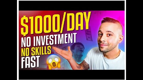 VERY EASY Way To Make Your First $1000 online | FAST