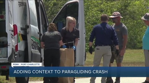 One person dead after paraglider crash in Charlotte County