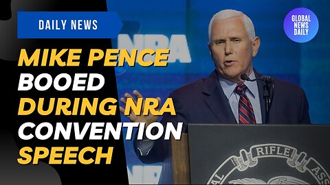 Mike Pence Booed During NRA Convention Speech