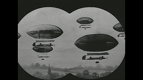 The Airship Destroyer/The Battle In The Clouds (1909 Film) -- Directed By Walter R. Booth -- Full Movie