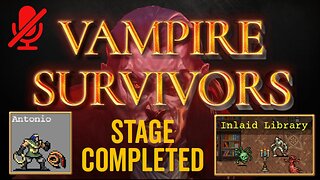 Vampire Survivors - Antonio - Inlaid Library