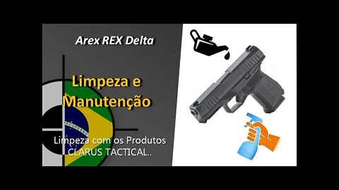 Limpeza e Manutenção - Arex REX Delta - 9mm Luger semi auto Pistol