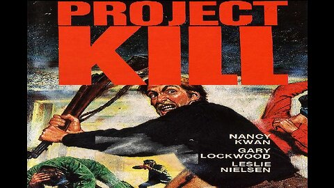William Girdler PROJECT KILL Assassin Escapes Government Mind Control Program 1976 FULL MOVIE Enhanced VHS