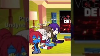 Undertale React ao rap #anime #gacha #tiktok #gachalife