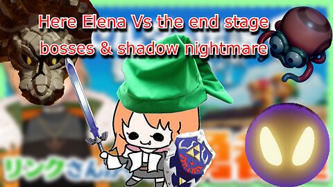 Vtuber Elena Yunagi Vs Turtle Rock, Hydrosoar, & Shadow Nightmare - Zelda Link's Awakening
