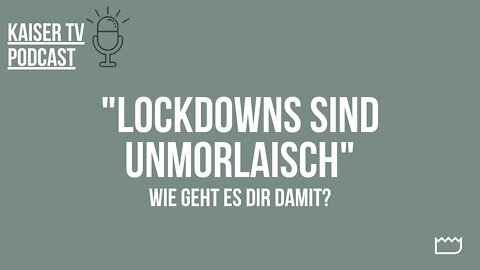 Lockdowns sind unmoralisch! - Jan-Niklas M. [Wie geht es dir damit? Folge 7]
