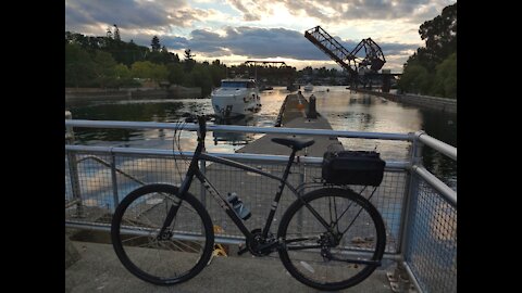 2021 Ballard Locks Ride on my Trek Verve 2 Bicycle