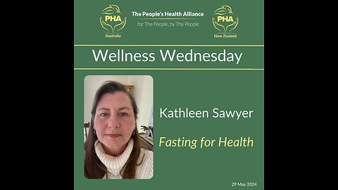 Wellness Wednesday with Kathleen Sawyer: Fasting for Health