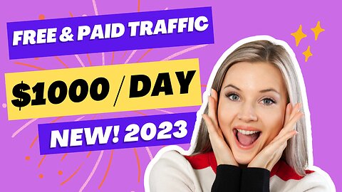 Free and Paid Traffic in Affiliate Marketing 🔥 Make Money Fast !!