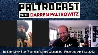 Bellator MMA's Lance Gibson Jr. interview with Darren Paltrowitz