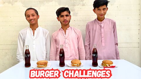 burger eating challenge