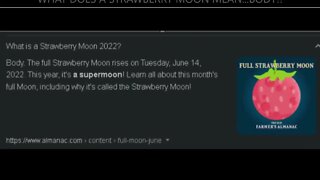 STRAWBERRY MOON JUNE 14TH 2022
