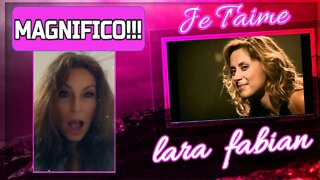 Je Taime Reaction LARA FABIAN REACTION! Je T'aime Reaction Lara Fabian Speakeasy Lounge