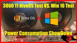 3060ti HiveOS Vs Win 10 Which Is More Efficient?