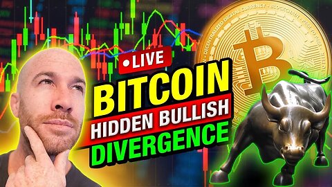 Hidden Bullish Divergence For Bitcoin! Will we see $30k?