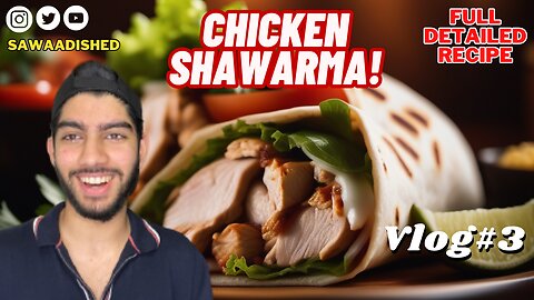 Unique Shawarma Recipe | Homemade Chicken Shawarma | How to make Chicken Shawarma at home |