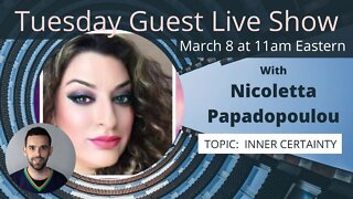 Tuesday Guest Live Show With Nicoletta Papadopoulou