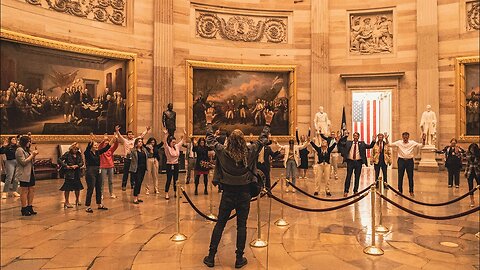 Lauren Boebert joins Sean Feucht in worshiping Jesus on the main floor of the capital.