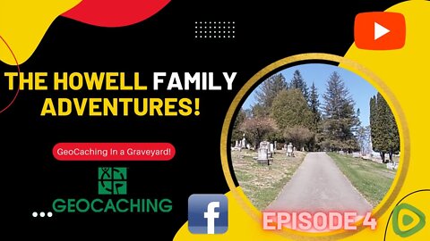Geocaching Episode 4 | Geocaching In a Graveyard! | The Howell Family Adventures