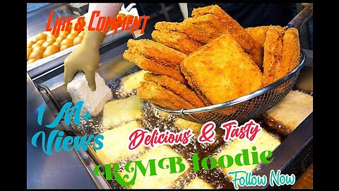 Amazing Skill of the Fried Croquette toast Master|| RMB Foodie || fried croquette