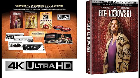 The Big Lebowski [25th Anniversary 4K UHD & Blu-ray | Limited to 5000]