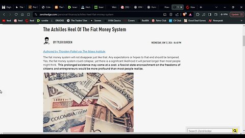 The Achilles Heel Of The Fiat Money System