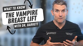 What Is A Vampire Breast Lift? | Barrett Plastic Surgery