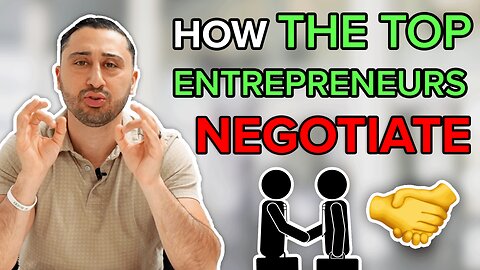 How the Top Entrepreneurs Negotiate