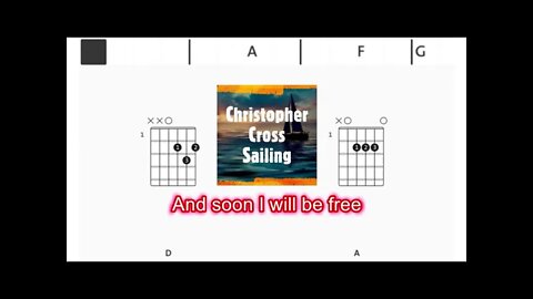 Christopher Cross - Sailing - (Chords & Lyrics like a Karaoke)