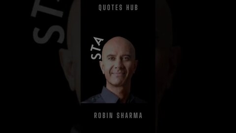 The Best Inspirational Quote of Robin Sharma || Quotes Hub || #quotes || #shorts || #shortvideo