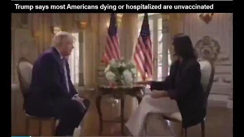 TRUMP – “THE VACCINE IS ONE OF THE GREATEST ACHIEVEMENTS OF MANKIND” – THE CANDACE OWEN INTERVIEW