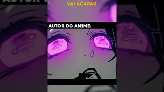 RECADO DO AUTOR PARA OS FÃS DEPOIS QUE O ANIME ACABA