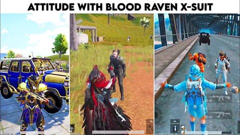 Pubg Mobile Attitude 😈 With Revenge Kill Blood Raven X-Suit 😮 - Season 18 |Part 52 | Xbot 2.0