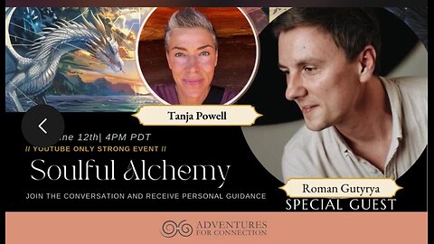 AFC Soul Alchemy with Tanja Powell and special guest Roman Gutyrya