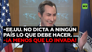 Oficial estadounidense se ríe de una broma sobre la invasión de países por parte de EE.UU.