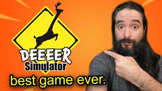 BEST GAME EVER! DEEEER Simulator: Your Average Everyday Deer Game | 8-Bit Eric