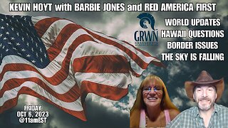 Kevin Hoyt with Barbie Jones and Red America First